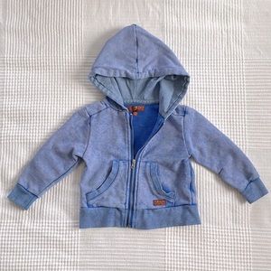 Faded Blue Hoodie